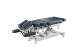 Electric 5 Section Chiropractor Table (Electric Hi-Lo, Gas Adjustable Sections) with 4 manual drop options