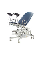 Electric Gynaecology Examination Chair (Electric Hi-Lo, Gas Adjustable Back Rest) with 3 leg functions included