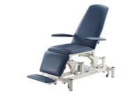 Electric Podiatry / Multipurpose Chair (Electric Hi-Lo & Electric Mid Section) Removable Arms, 4 sections