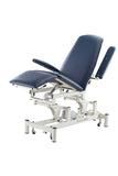 Electric Podiatry / Multipurpose Chair (Electric Hi-Lo & Electric Mid Section) Removable Arms, 4 sections